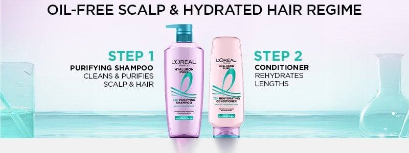 Hyaluron Pure Shampoo & Conditioner Hair Care Regime