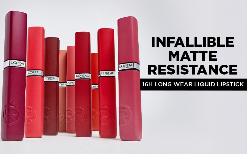 Infallible Matte Resistance Liquid Lipsticks