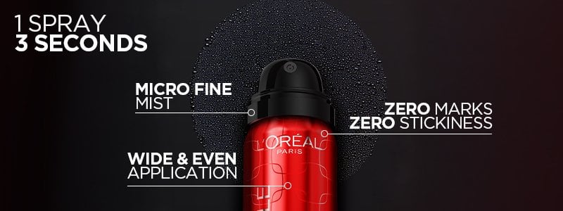 Infallible 1 spray 3 seconds benefits