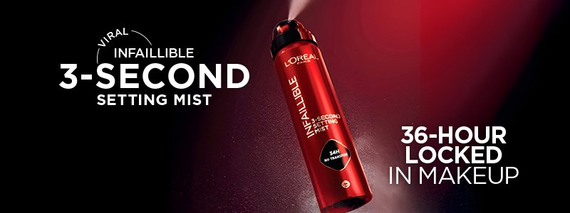 Infallible 3-second setting mist