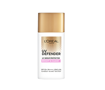UV Defender Serum Protector Sunscreen Bright and Clear 50ml