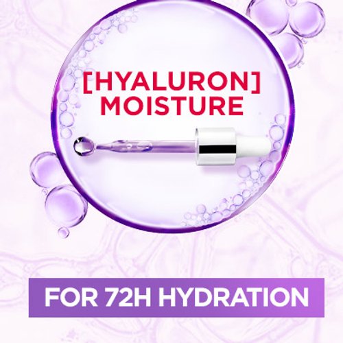 Moisturised hair for 72H with Hyaluron Moisture