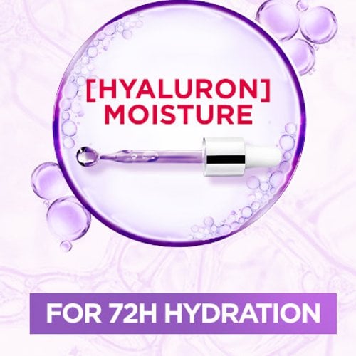 Moisturised hair for 72H with Hyaluron Moisture