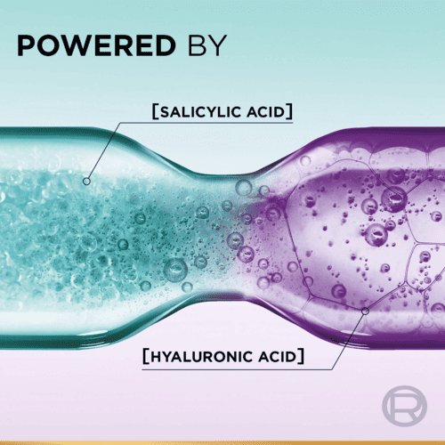 Powered By Hyaluronic Acid Salicyclic Acid