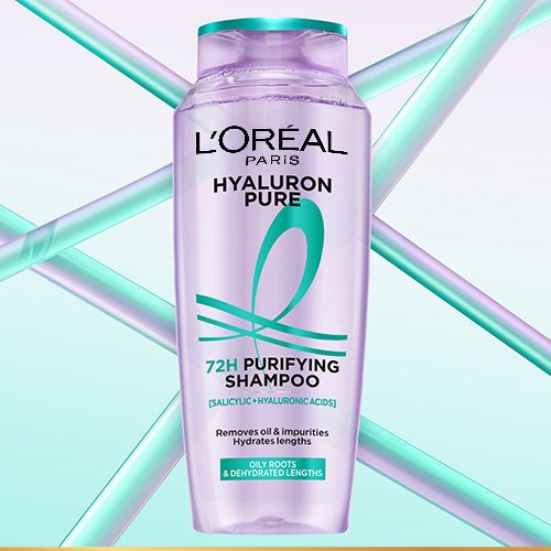 Shampoo Pure Line L’Oréal Paris Hyaluron Pure 72H Purifying Shampoo 200 ML