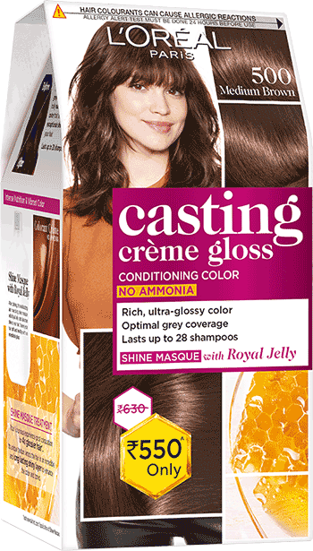 Buy Casting Crème Gloss Regular (Medium Brown) Hair Colour Online at Best  Prices | L'Oréal Paris