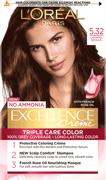 Buy Excellence Crème Regular (Caramel Brown) Hair Colour Online at Best  Prices | L'Oréal Paris