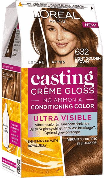 Casting Crème Gloss Ultra Visible Light Golden Brown (100ml + 60gm)