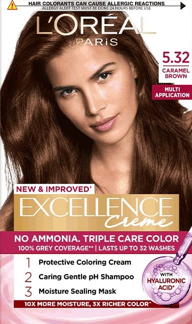 532 Caramel Brown Excellence Packshot