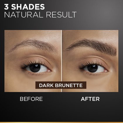 3 Faux Brow Dark Brunette Gallery Images