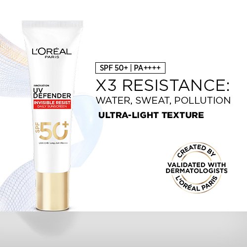 UV Defender Invisible Sunscreen SPF 50+