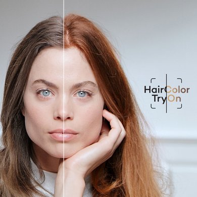 Hair Color Try On Icon